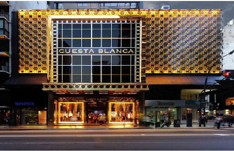 思礼门头设计与商业空间的纽带。