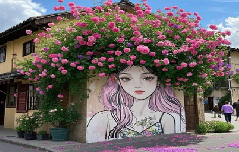 思礼怎么设计网红打卡墙绘