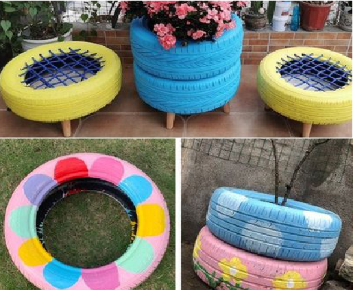 思礼墙体彩绘-变废为宝