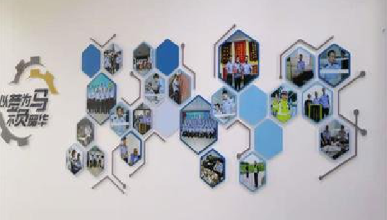 思礼文化墙最常见的做法。