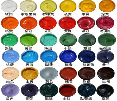 思礼墙绘颜色的选择有讲究。