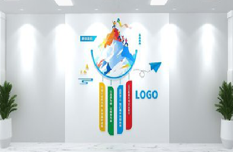 思礼公司企业形象墙的工艺材料有哪些？